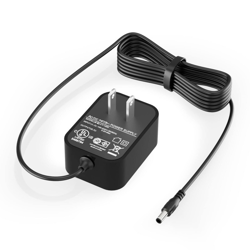 lot 6552058 image: VHBW 5V Power Cord Replacement for Crosley CR8005F CR8005D Adapter Fit with Crosley Cruiser Plus Portable Turntable CR8005F-GA CR8005F-WO CR8005D-TU CR8005D-BL CR8005D-WS CR8005D-TW(Not for 9V12V)