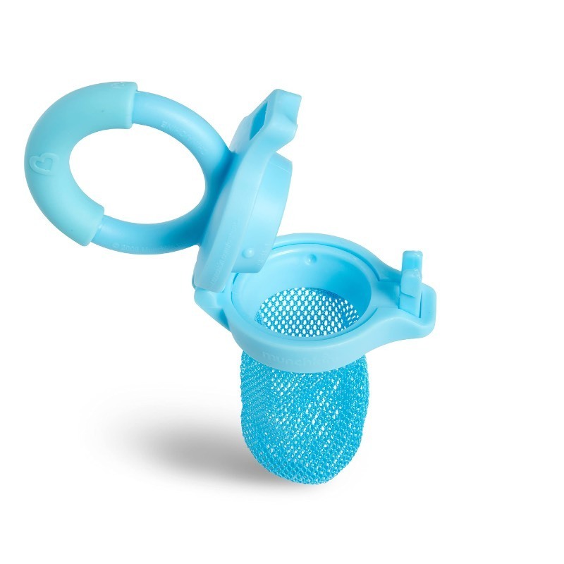 lot 6552501 image: Munchkin Baby Feeder for Fresh Food and Fruit, Single Blue