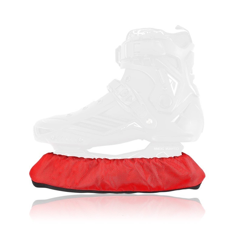 lot 6554437 image: Hagsfire Skate Guards Hockey, Ice Skate Guards, Skate Guards for Figure Skating, Ice Skate Soakers Blade Covers for Kids Youth Adult, Ice Skating Accessories for Men Women Boys Girls (S,Red)