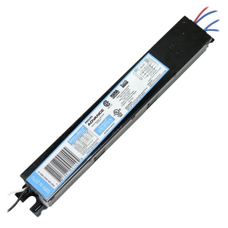 lot 6555266 image: (10 Pack) Philips Advance 10637 - ICN-3P32-N T8 IntelliVolt Fluorescent Ballast - Retail $117.85