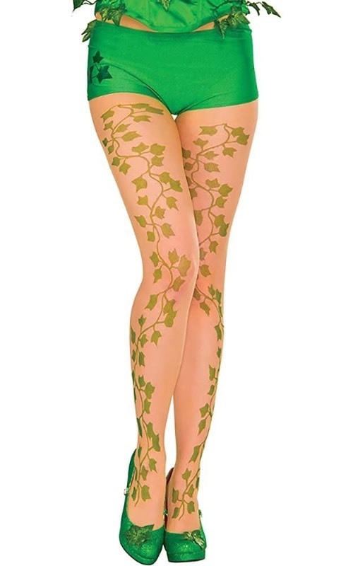 lot 6556081 image: Rubies womens DC Comics Poison Ivy Tights Party Supplies, Green, One Size US