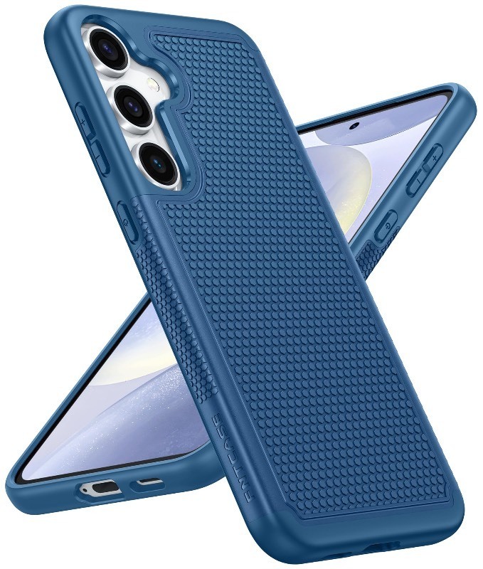 lot 6556205 image: FNTCASE for Samsung Galaxy S24 Case Dual Layer Heavy Duty Cell Phone Protective Cover Shockproof Rugged with Non-Slip Textured - Military Drop Protection Bumper Tough - 2024, 6.2inch