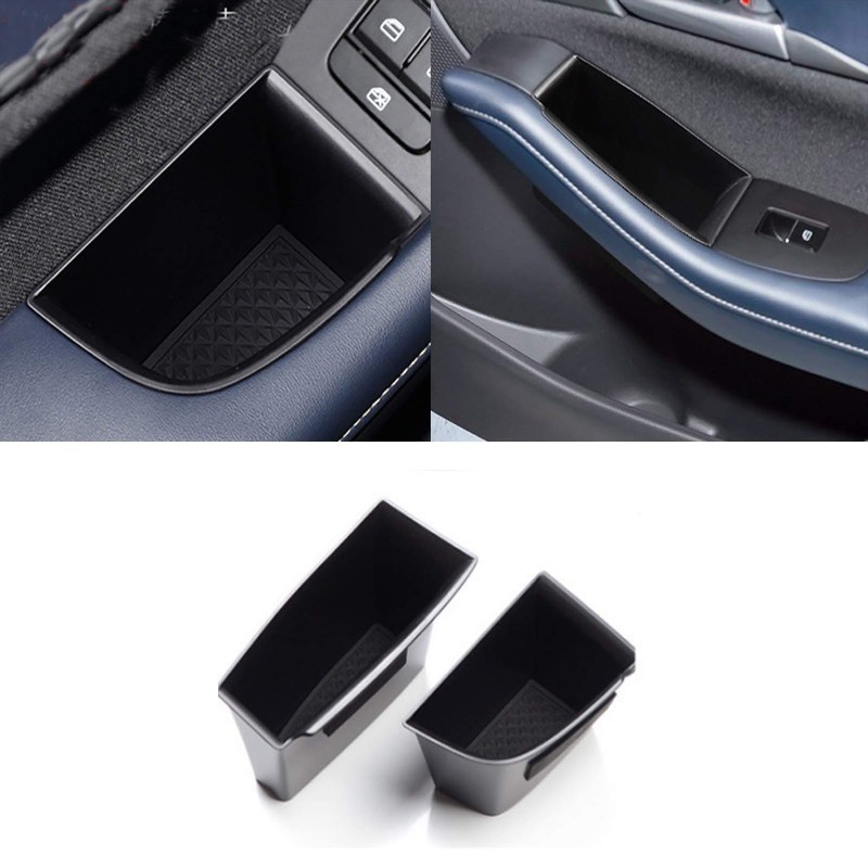 lot 6556374 image: TTCR-II for Mazda MAZDA3 Door Handle Organizer Tray 2019-2025 and for Mazda CX-30 Door Storage Pocket Insert 2020-2025 at Driver and Front Passenger Side (2 Pcs)