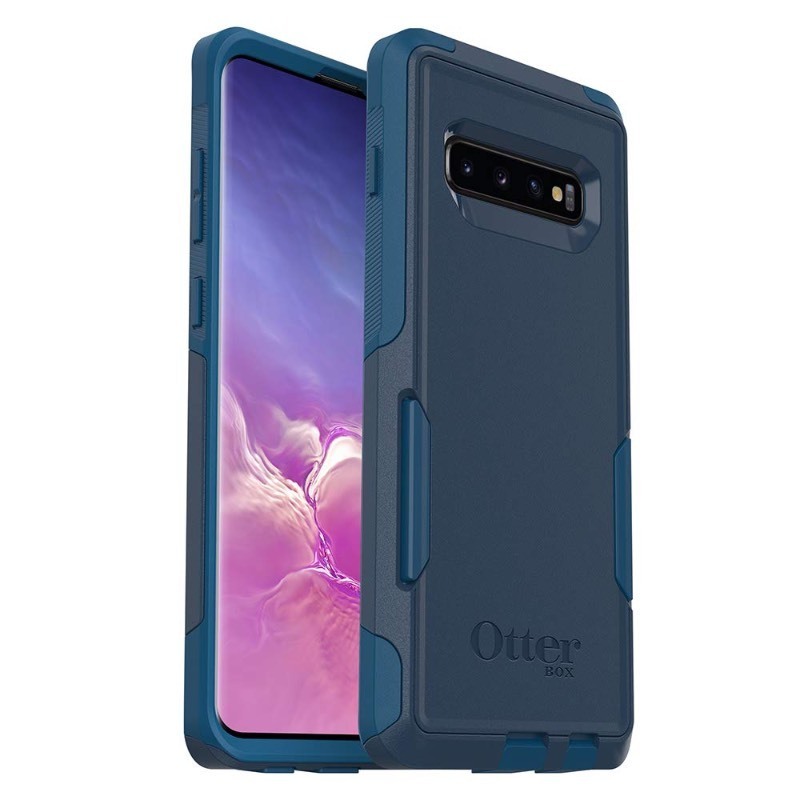 lot 6556438 image: OtterBox Commuter Series Case for Galaxy S10 - Retail Packaging - Bespoke Way (Blazer BlueStormy SEAS Blue)