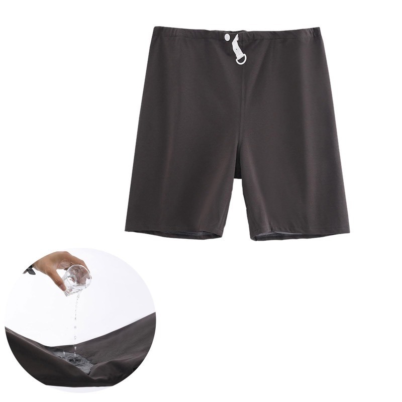 lot 6561440 image: Yodilala TPU Waterproof and Leak-Proof Patient Care Pants,Reusable Incontinence Pants,Adult Incontinence Leak-Proof Pants,Washable Urinary Pants Suitable for Mobility Impaired(Gray,XL)