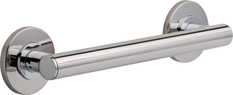 lot 6561526 image: Delta Faucet 41812 Contemporary Grab Bar, 12, Polished Chrome