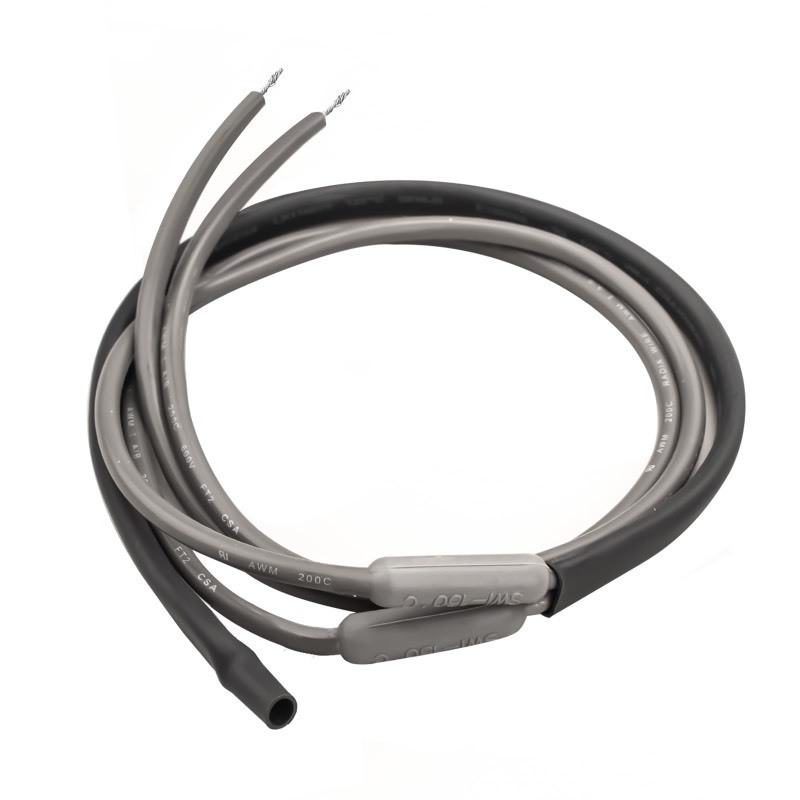 lot 6561529 image: SH502 Drain Heater Wire Compatible with Supco Refrigerator, Samsung Refrigerator Secondary Heater Kit Fits Samsung and Most Refrigerator defrost heater 716 Inch 120V 15W