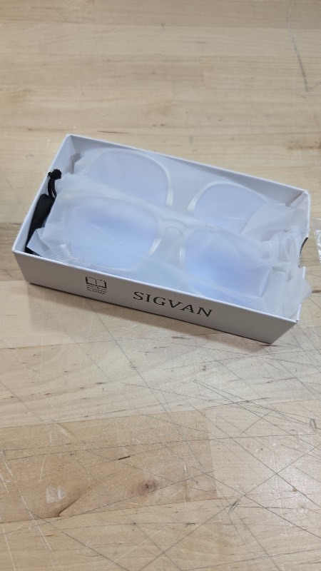 lot 6562503 image: SIGVAN Progressive Multifocal Computer Glasses Women Men Blue Light Blocking Reading Glasses Spring Hinge Readers (2 Black, 1.25)