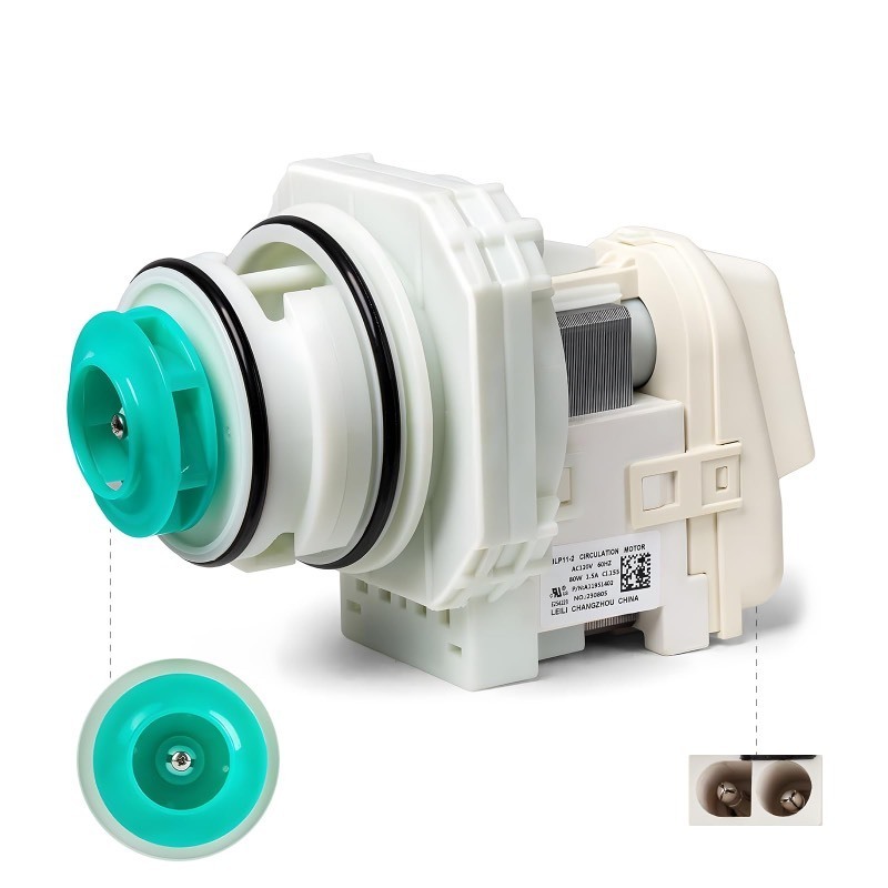 lot 6563155 image: 5304519906 Dishwasher Pump with Motor Assembly fits for Frigidaire IKEA White Westinghouse Dishwashers replace AP6840161 PS12712308 EAP12712308