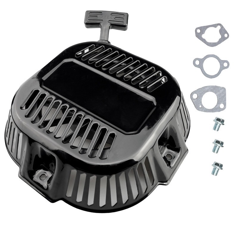 lot 6563311 image: Ruma Pull Start Recoil Starter Assembly for Generac 0J08073SRV 0J0813ASRV 389cc 420cc Decal Engine Portable Generator GP5500 GP6500 GP6500E GP7500E GP8000E 4200PSI Power Washer and More Bent Up