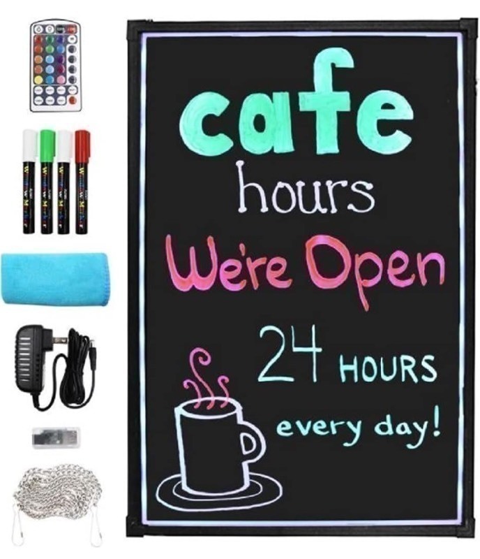 lot 342 image: New EVERBILT 16 X 24 LED Message Board