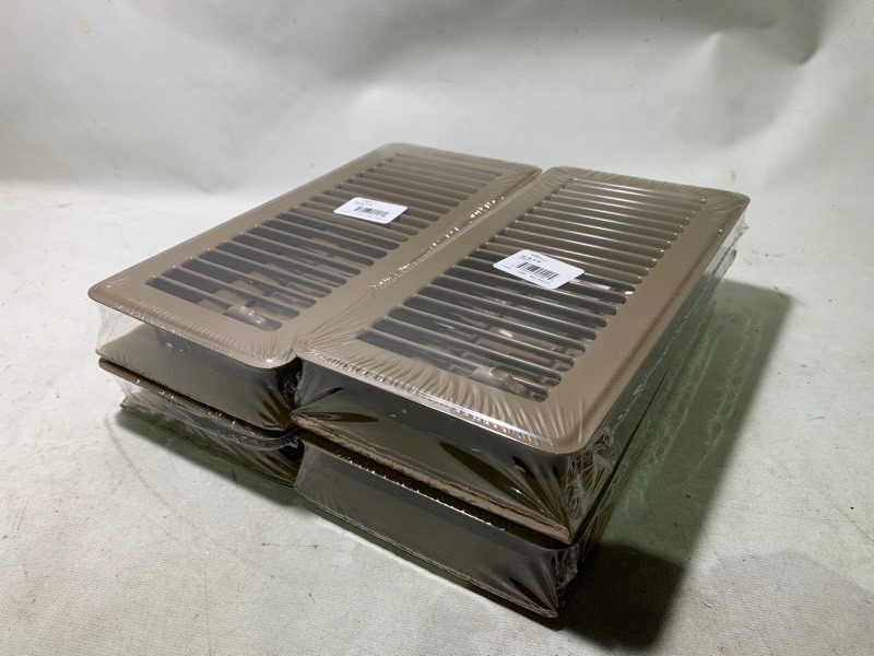 lot 305 image: 4 New Natural Hart Cooley Standard 11.5x5.5 OpenClose Floor Vent Cover