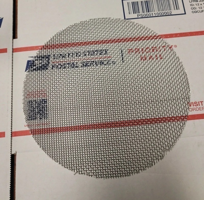 lot 220 image: New 100pc Pack of Korner 7 Plain Steel Woven Wire Cloth Discs