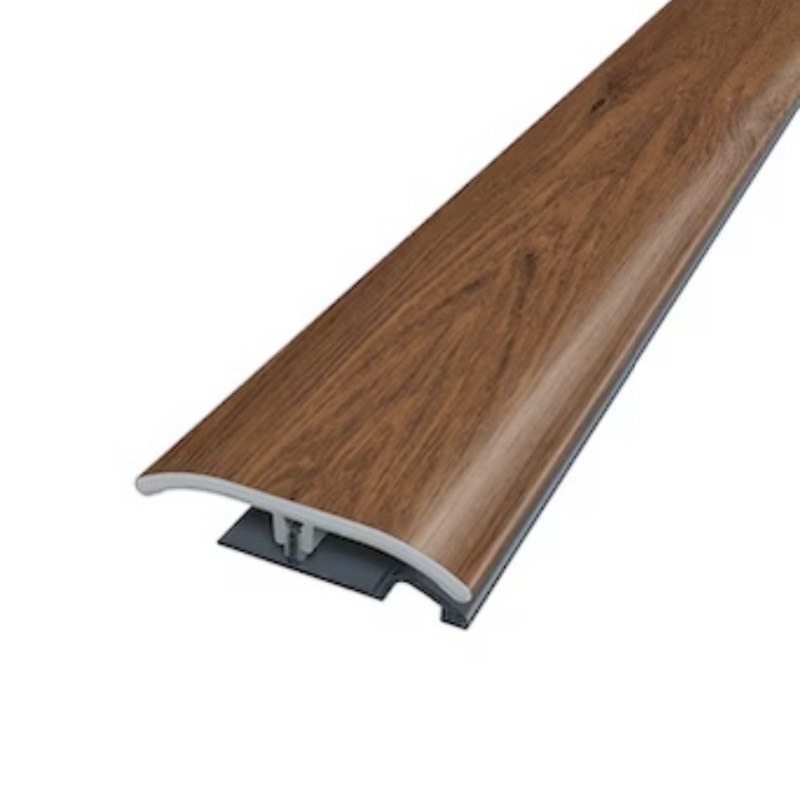 lot 127 image: New Project Source Montcrest 0.23-in T x 2-in W x 78 38in L Vinyl Multi-purpose 4-In-1 Moulding Kit