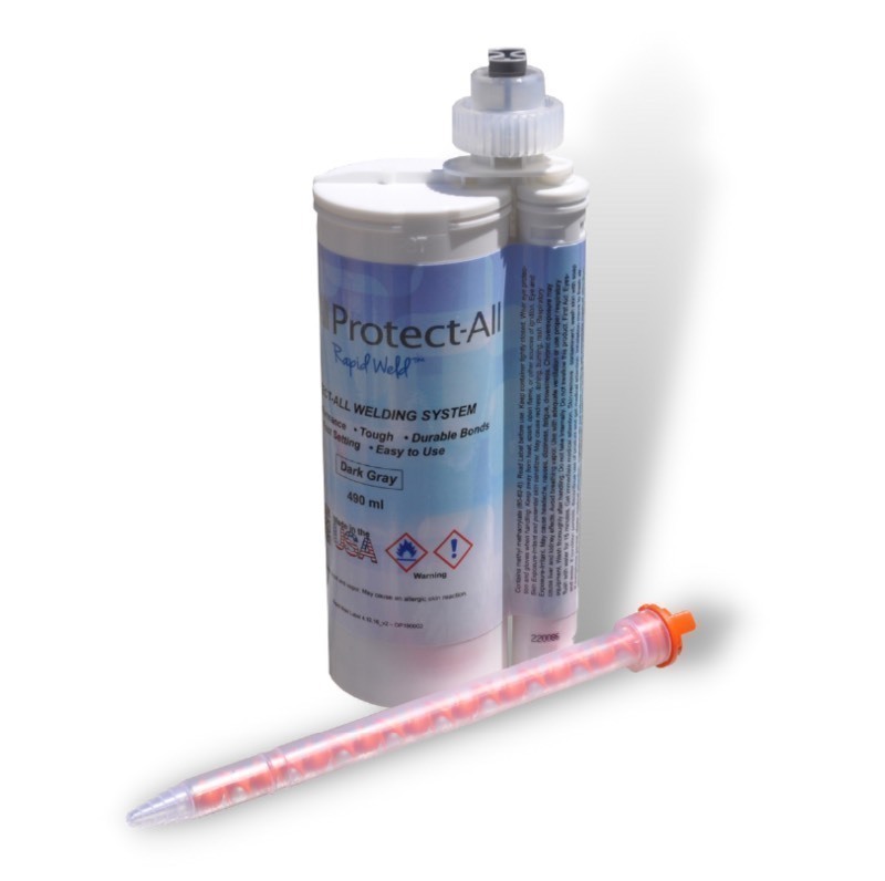 lot 140 image: New Protect-All Rapid Weld System Dark Grey 490ml