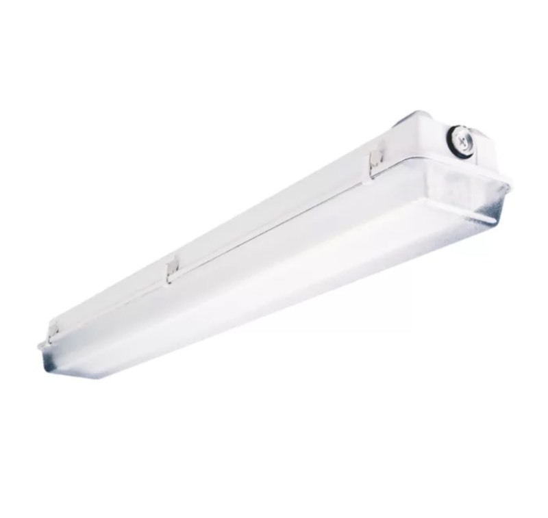 lot 129 image: New Cooper Lighting 8 Metalux VT2 LED Series Ceiling Light