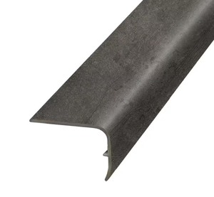lot 30 image: New 7pc Bundle of Overlook 1.32 in. Thick x 1.88 in. Wide x 78.7 in. Length Vinyl Stair Nose Molding