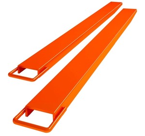 lot 5 image: New 96 Forklift Pallet Extensions, Fork Extensions, 5500 LBS Capacity 4.5 Inch Width,Heavy Duty Fork Extensions for Forklifts, 1 Pair Forklift Extensions for Forklift Truck (Orange)