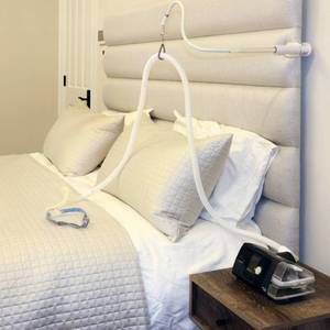 lot 16486 image: Best in Rest - CPAP Hose Lifter and Hose Support - No Assembly Required - Flexible to fit in Any Room.