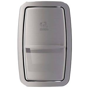 lot 18305 image: Koala Kare Baby Changing Station Vertical Recessed-Mounted, Model KB311-SSRE (Stainless Steel) - Retail $1368.71