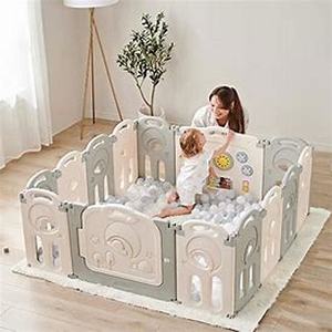 lot 16507 image: CLOUD CASTLE FOLDABLE PLAYPEN EXTENSION SET