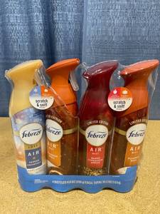 lot 2241 image: 4 Pack Febreze Assorted Mist Spray Bottles