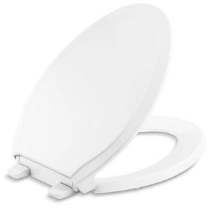 lot 3200 image: Kohler Retmore White Quiet-Close Antimicrobial Toilet Seat