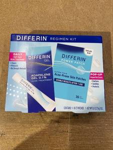 lot 3217 image: Differin Daily Full Face Acne Treatment Regimen Kit