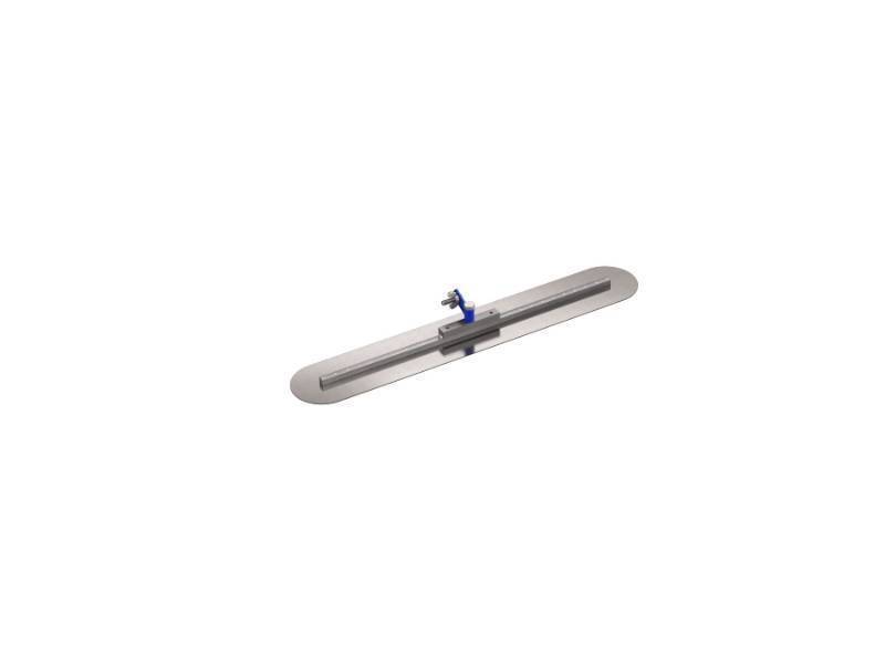 lot 55843 image: Damaged - Bon 82-501 30-Inch by 5-Inch Round End Spring Steel Fresno Trowel with Swivel All-Angle Bracket