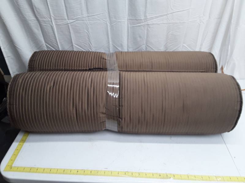 lot 55963 image: Tube Pillows - 9 Diameter x 36 long - Qty 2