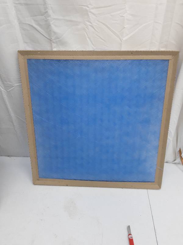 lot 55985 image: Purolator F312 Std1 Fiberglass Disposable Throwaway Panel Filter 20W x 20H x 1D, 12Case