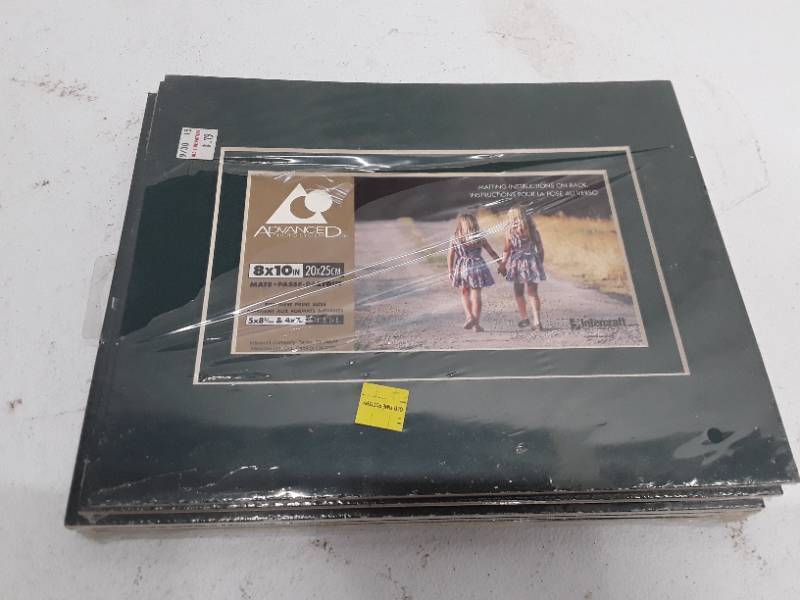 lot 56025 image: Matte Picture Frames - qty 10