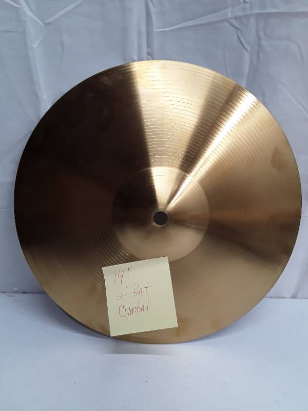 lot 56577 image: 14 High Hat Cymbal - no brand