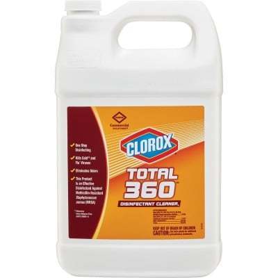 lot 55919 image: CloroxPro�� Clorox Total 360� disinfctnt cleanr 128 Ounces - Retail $164.74