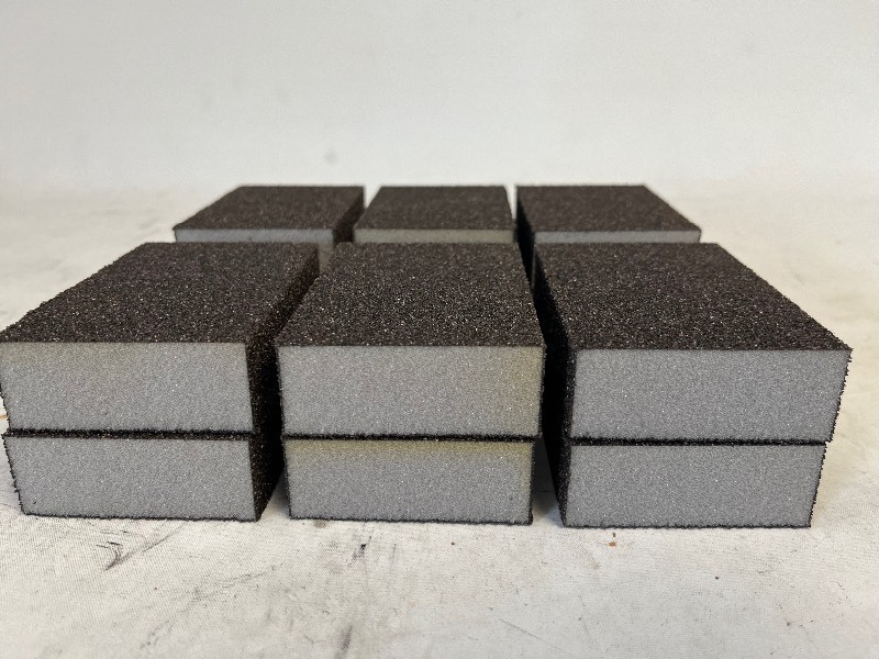 lot 274 image: 12 STANDARD SANDING BLOCKS 36 GRIT
