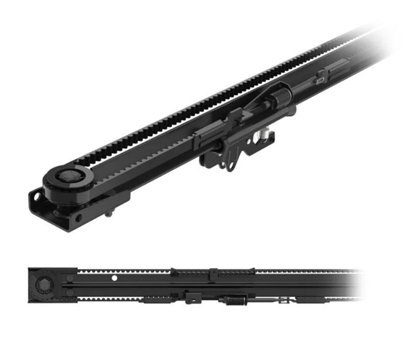 lot 514 image: LiftMaster G2777 Belt Drive Rail Assembly, see images comes as is