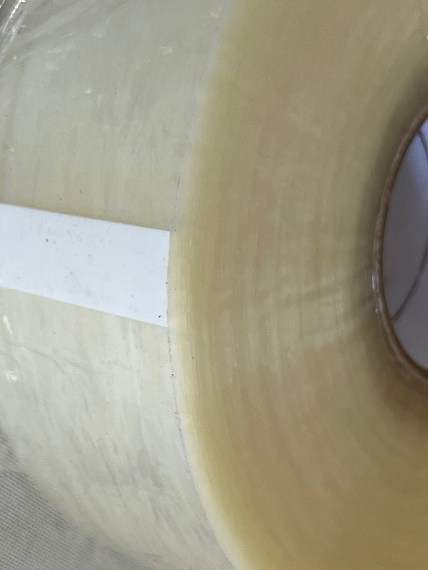 lot 214 image: PP16H CLEAR COMMERCIAL GRADE TAPE (72mm x 914mm)