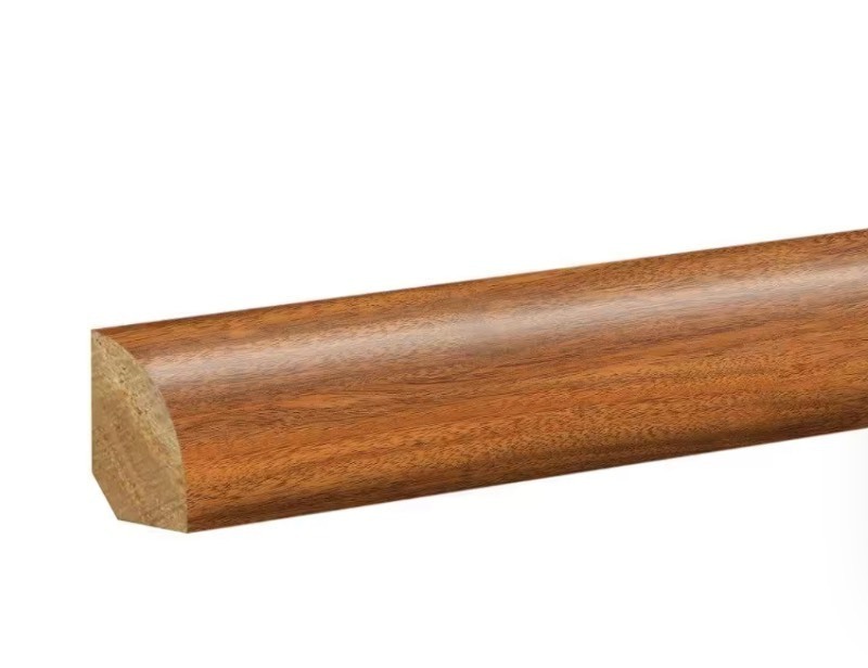 lot 36 image: 3 6ft QUARTER ROUND MOLDING BROWN