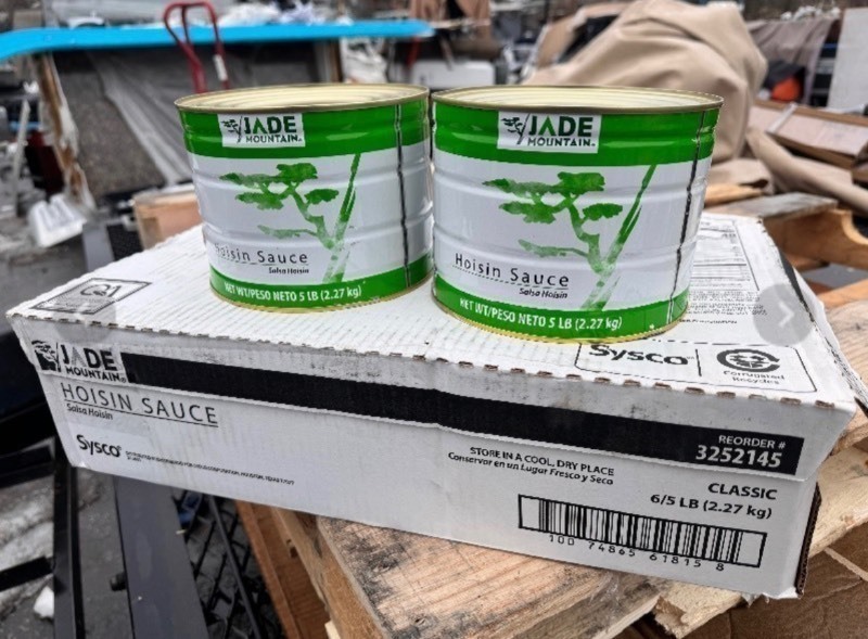 lot 111 image: New Case of 6 - 5lb Cans of Classic Jade Mountain Hoisin Sauce - RESTAURANTS OR RESELL OPPORTUNITIES