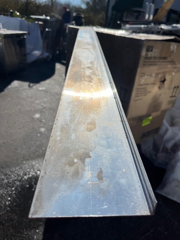 lot 27 image: 12 x 4.5 x � ALUMINUM TRIM STOCK, GREAT FOR WHAT YOU NEED