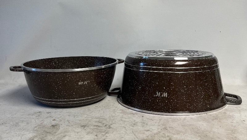 lot 42 image: W.K. BROWN COOKWARE 2 POTS