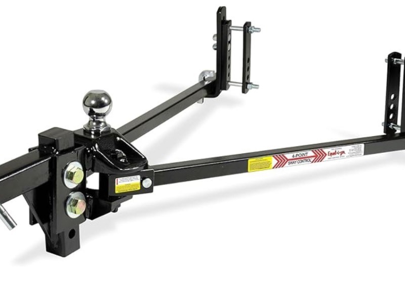 lot 89 image: Equal-i-zer trailer hitch stabilizer Arms comes as is