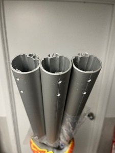 lot 23 image: 3 ALUMINUM POLES 6ft