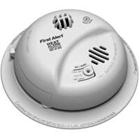 lot 2195 image: First Alert Hard-Wired wBattery Back-up Ionization Heat Alarm