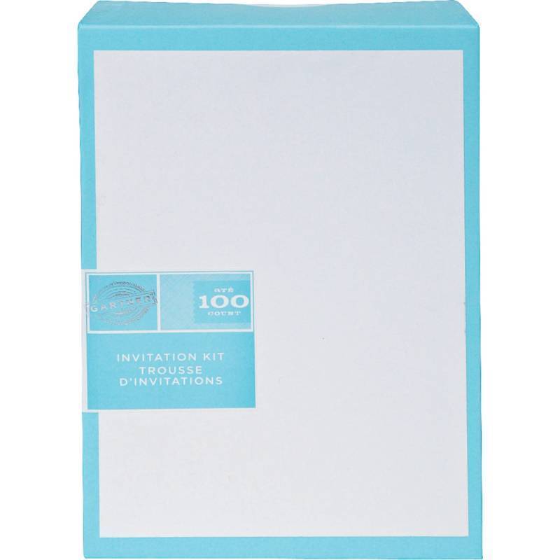lot 2209 image: Gartner Studios 76038 gar76038 Printable Invitations White, 100pk,5.5 x 8.5
