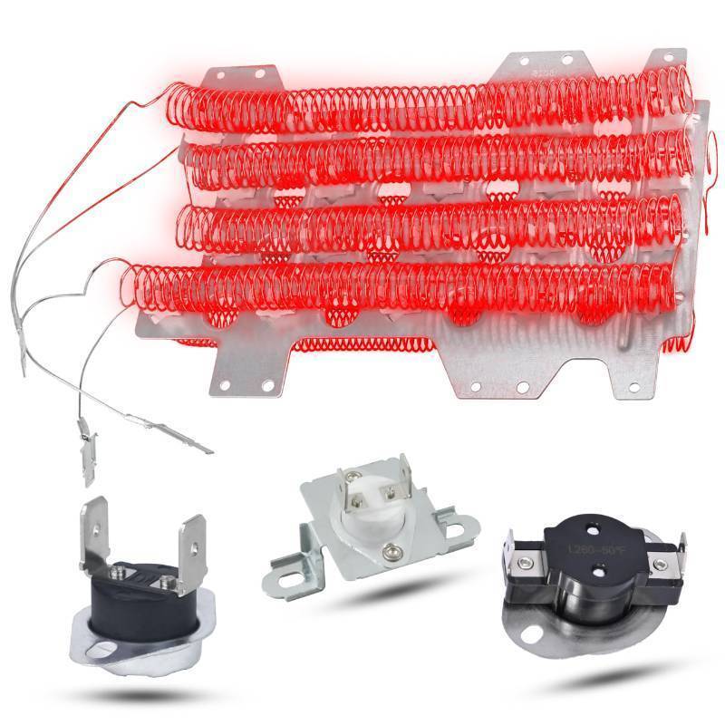 lot 2215 image: AZ4U Dryer Heating Element Replaces For Samsung DV45K6500EVA3 DV45K6500EWA3 DV45K6200EZA3 DV52J8700EPA2 DV48J7700EWA2 DV45H6300EWA3 DVE45M5500PA3 DVE45M5500WA3 DVE60M9900VA3 DV50K7500EWA3
