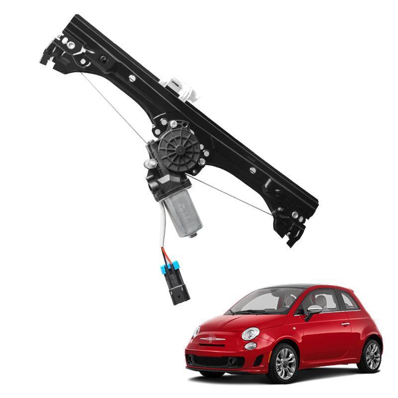 lot 2239 image: Front Right Power Window Regulator And Motor Assembly Compatible with Fiat 500 1.4L 2012 2013 2014 2015 2016 2017 2018 2019 Replaces Part Number 751-649 68070266AC 68070266AD 68070266AE Passenger Side