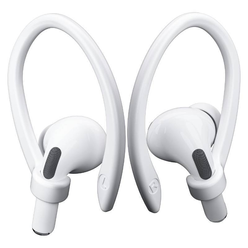 lot 2262 image: ICARERSPACE 2 Pairs AirPods Ear Hooks for AirPods Pro 2, AirPods Pro, AirPods 4, 3, 2 & 1, Upgraded Anti Slip Sports Clip Hooks for AirPods 1, 2, 3, 4,Pro and Pro 2 �� White