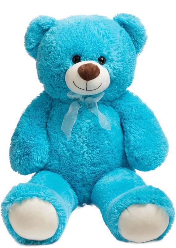 lot 2645 image: HollyHOME Teddy Bear Plush Giant Teddy Bears Stuffed Animals Teddy Bear Love 36 inch Lake Blue