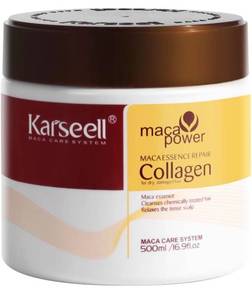 lot 2113 image: Karseell Collagen Hair Treatment Deep Repair Conditioning Argan Oil Collagen Hair Mask Essence for Dry Damaged Hair All Hair Types 16.90 oz 500ml